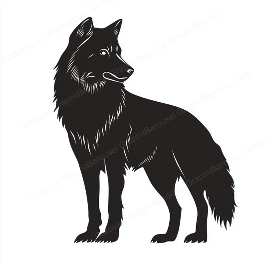 Wolf Vector Graphic preview