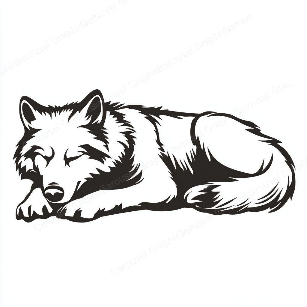 Wolf Vector Graphic preview