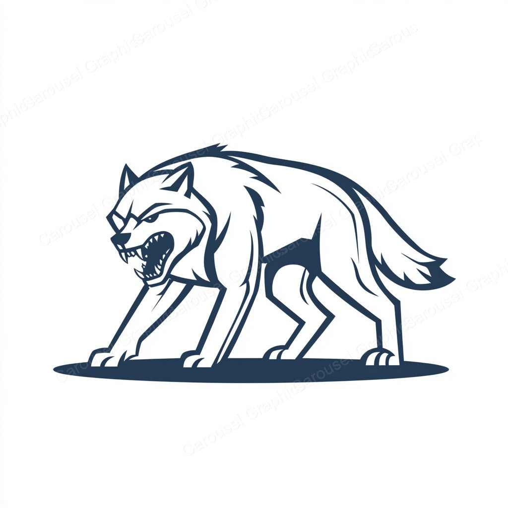 Wolf Vector Graphic preview