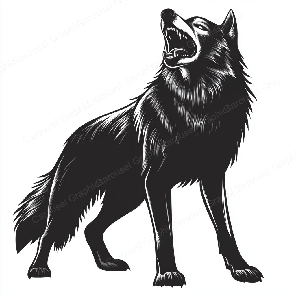 Wolf Vector Graphic preview