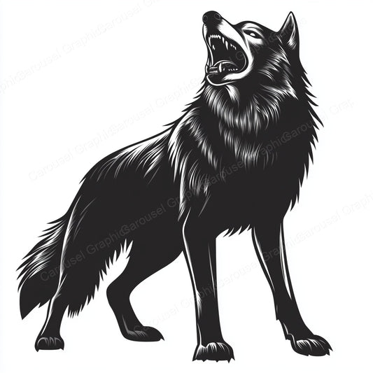 Wolf Vector Graphic preview
