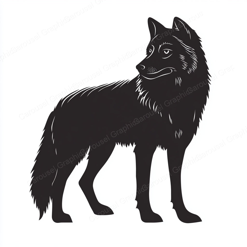 Wolf Vector Graphic preview