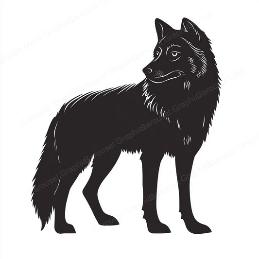 Wolf Vector Graphic preview