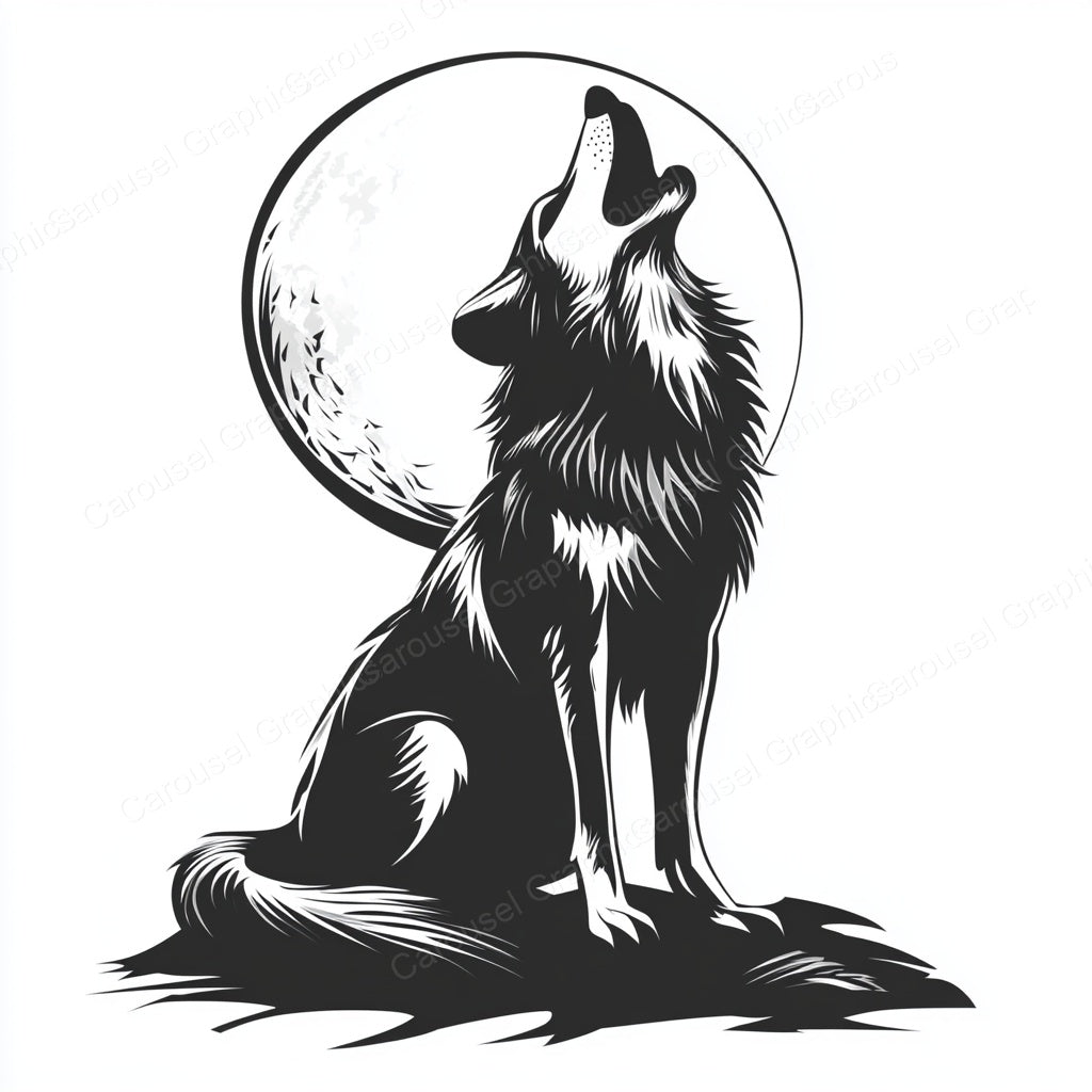 Wolf Vector Graphic preview