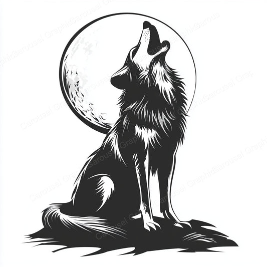 Wolf Vector Graphic preview