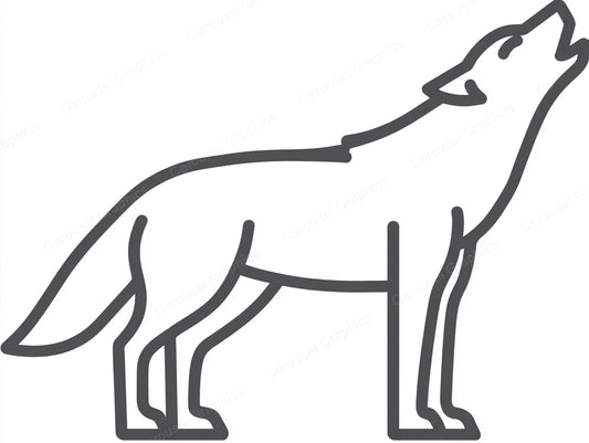 Wolf Vector Graphic preview