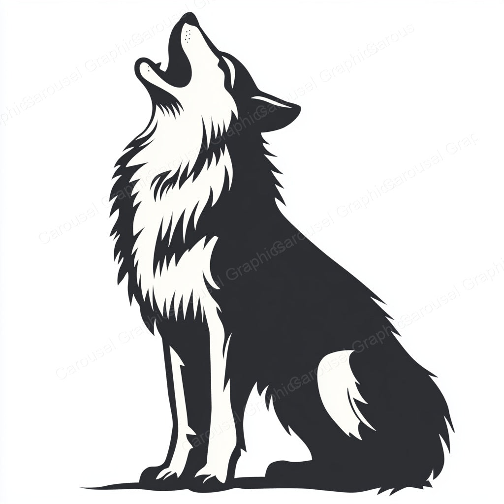 Wolf Vector Graphic preview