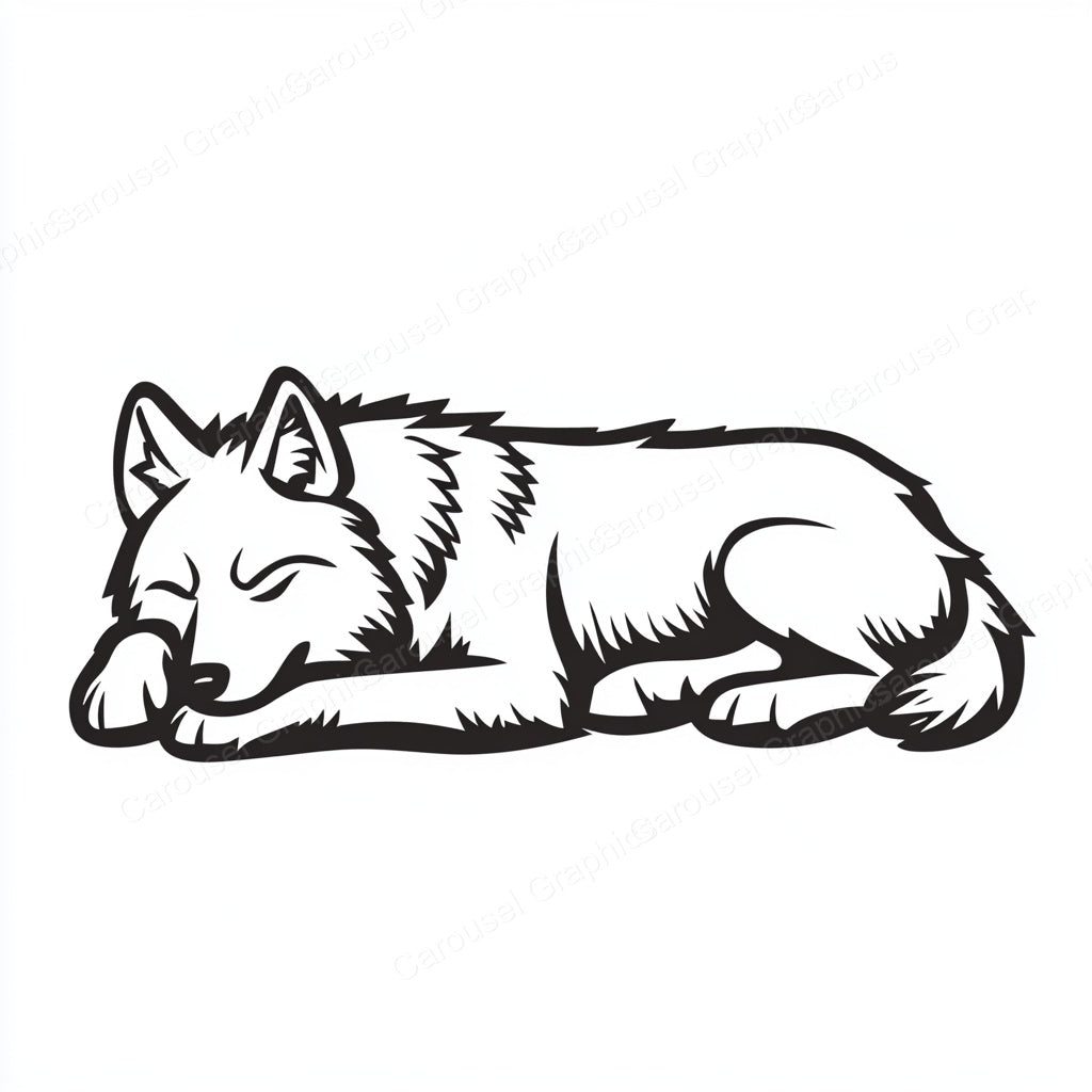 Wolf Vector Graphic preview