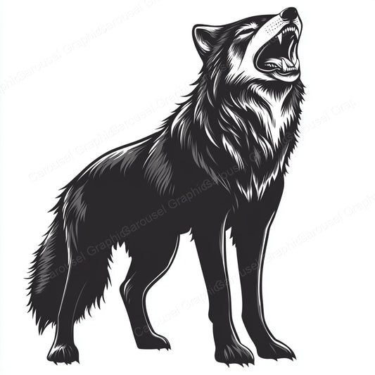 Wolf Vector Graphic preview