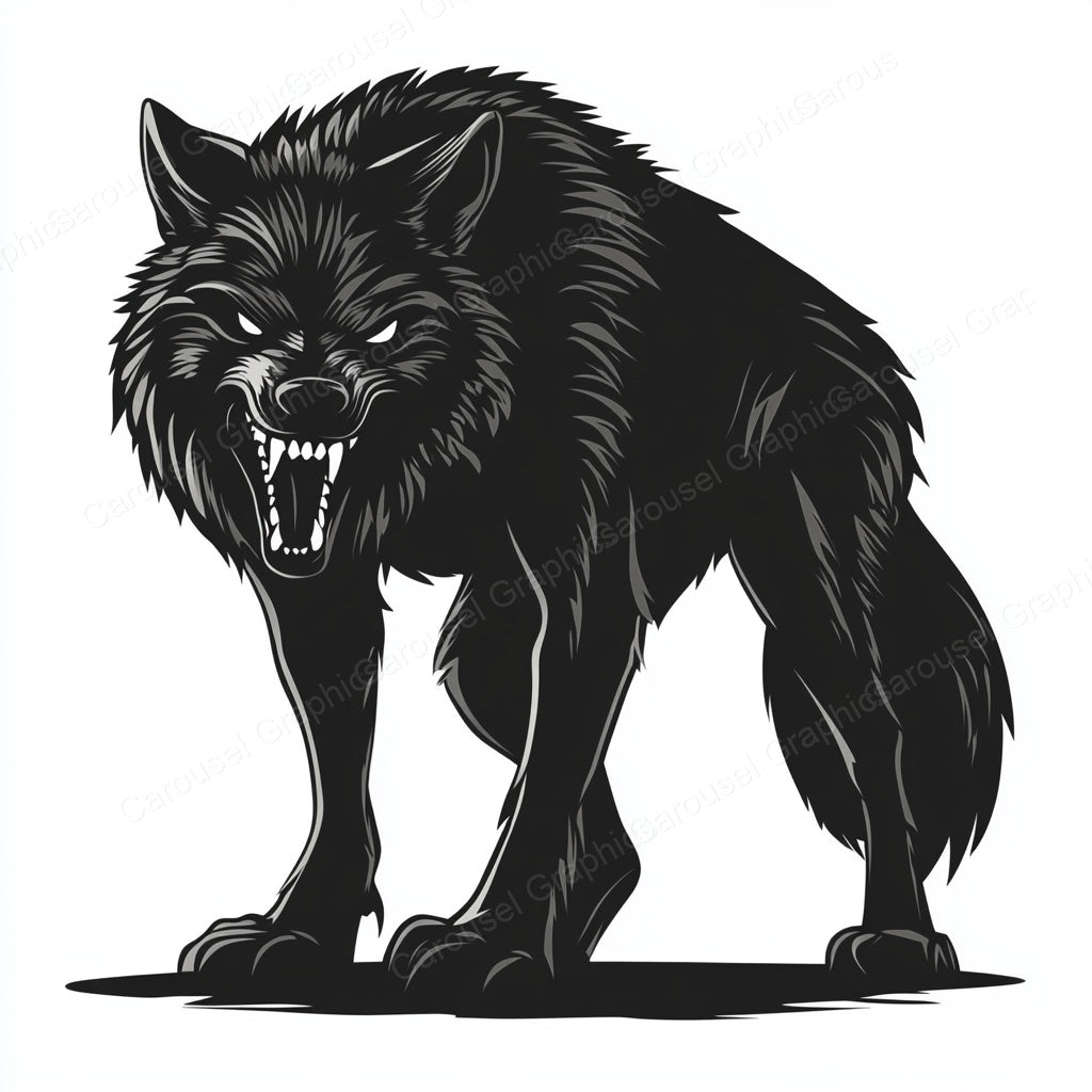 Wolf Vector Graphic preview
