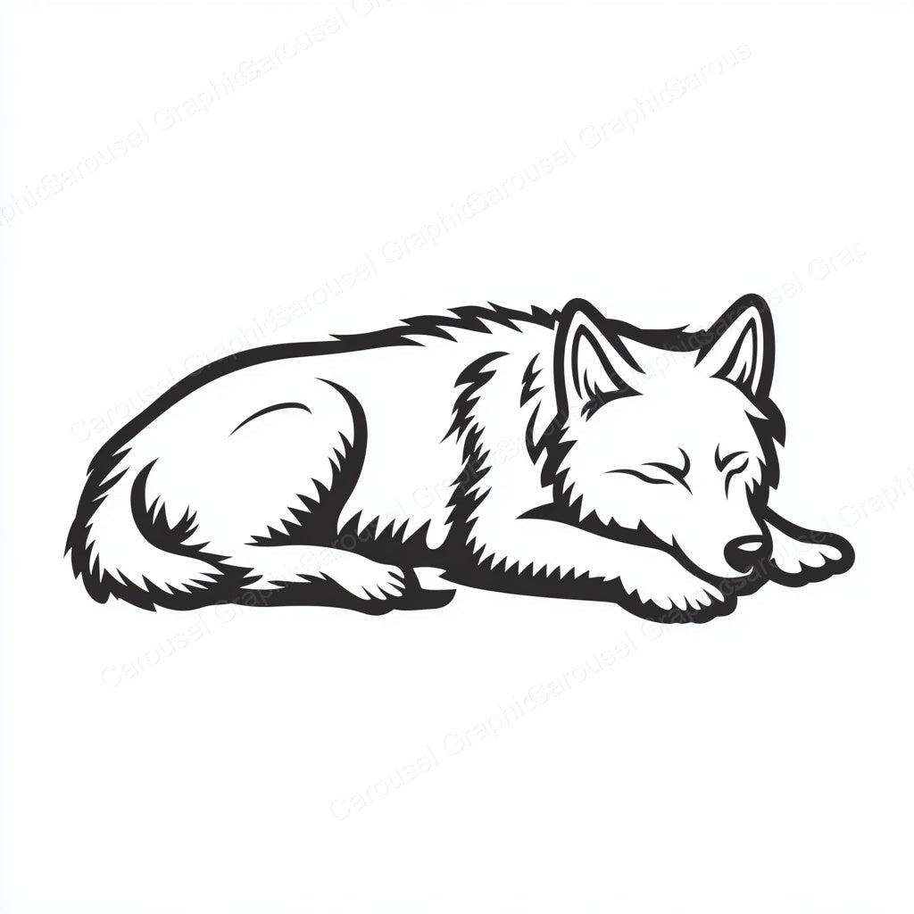 Wolf Vector Graphic preview