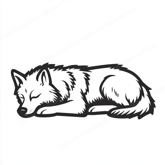 Wolf Vector Graphic preview