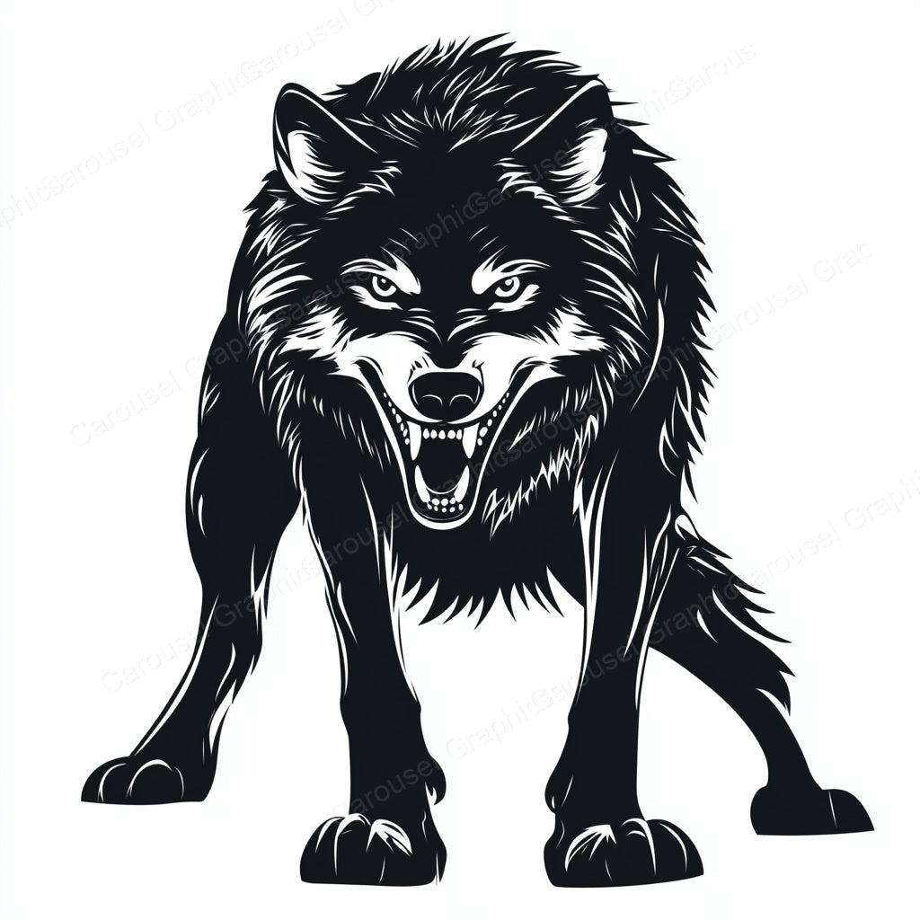 Wolf Vector Graphic preview