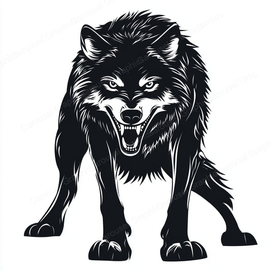 Wolf Vector Graphic preview