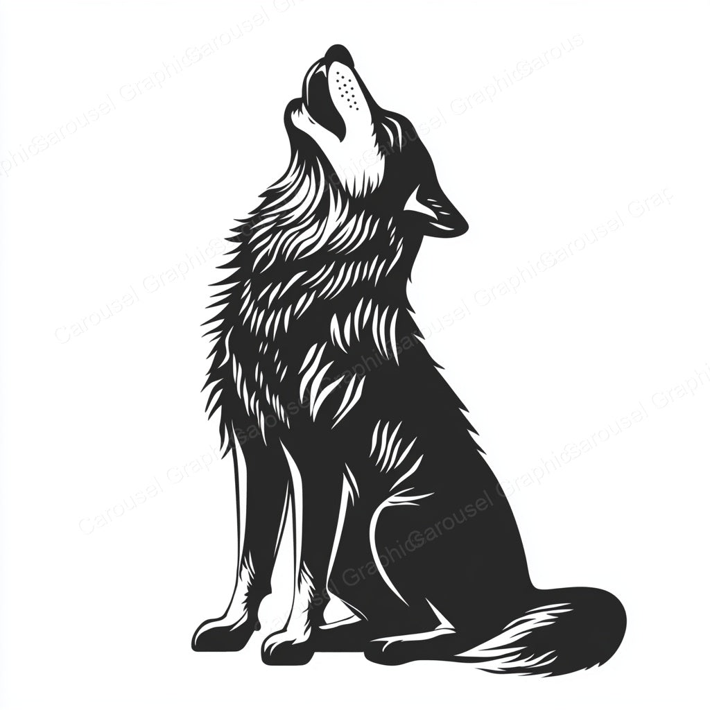 Wolf Vector Graphic preview