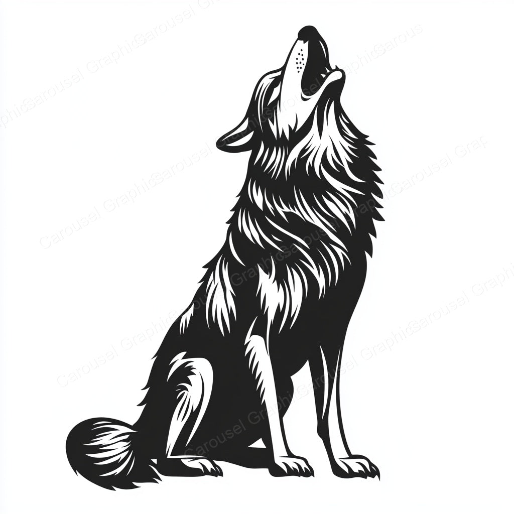 Wolf Vector Graphic preview