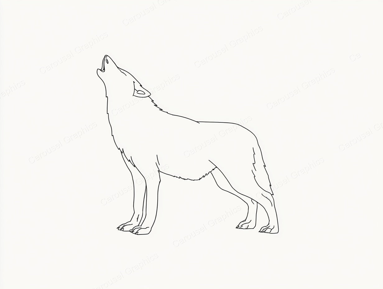 Wolf Vector Graphic preview