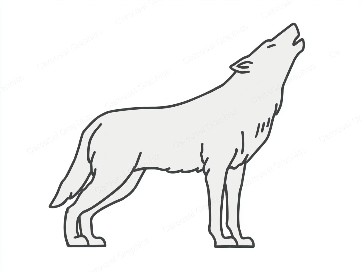 Wolf Vector Graphic preview