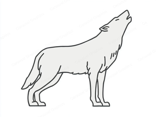 Wolf Vector Graphic preview