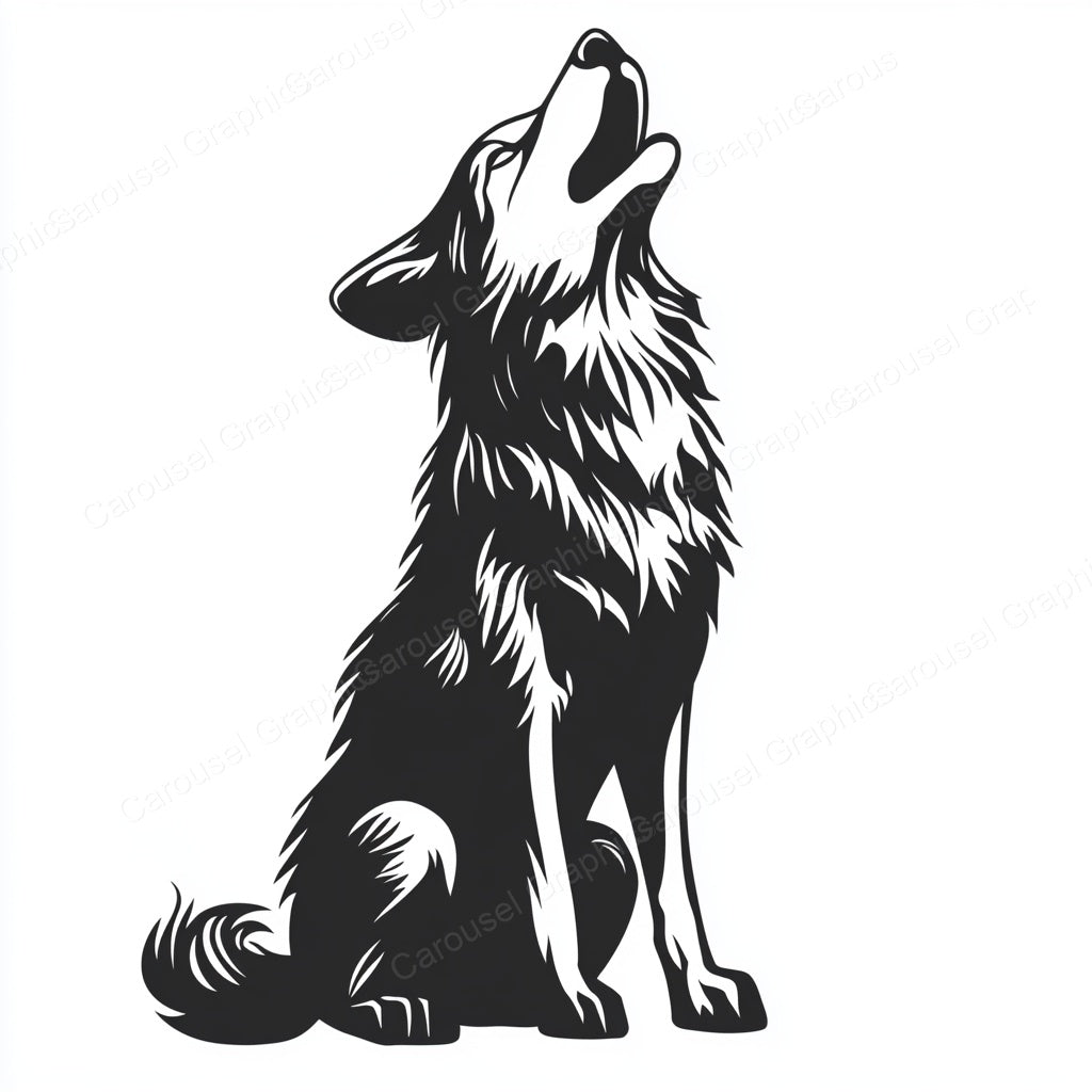 Wolf Vector Graphic preview