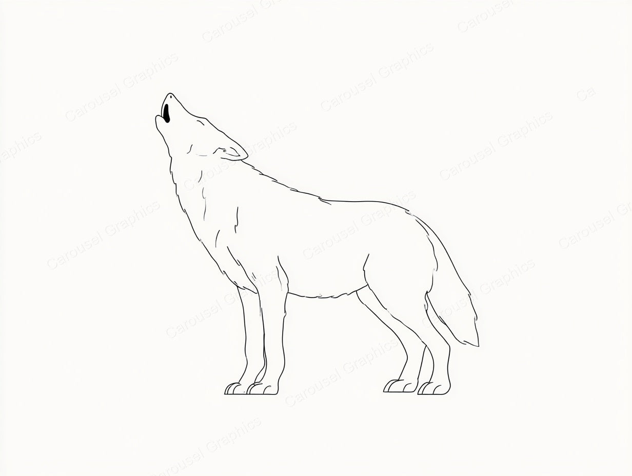 Wolf Vector Graphic preview