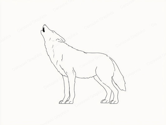 Wolf Vector Graphic preview