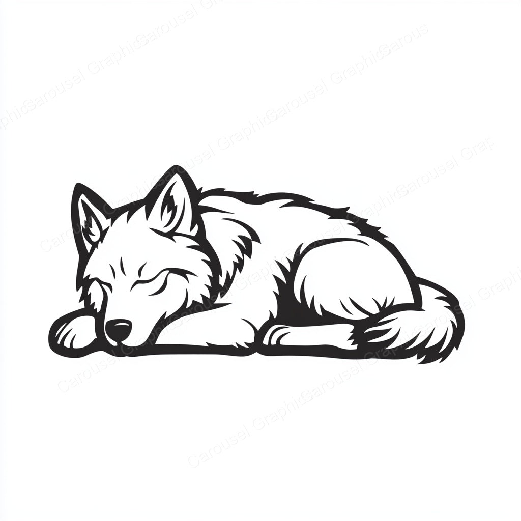 Wolf Vector Graphic preview