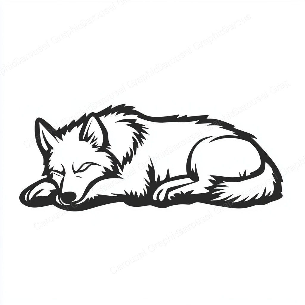 Wolf Vector Graphic preview