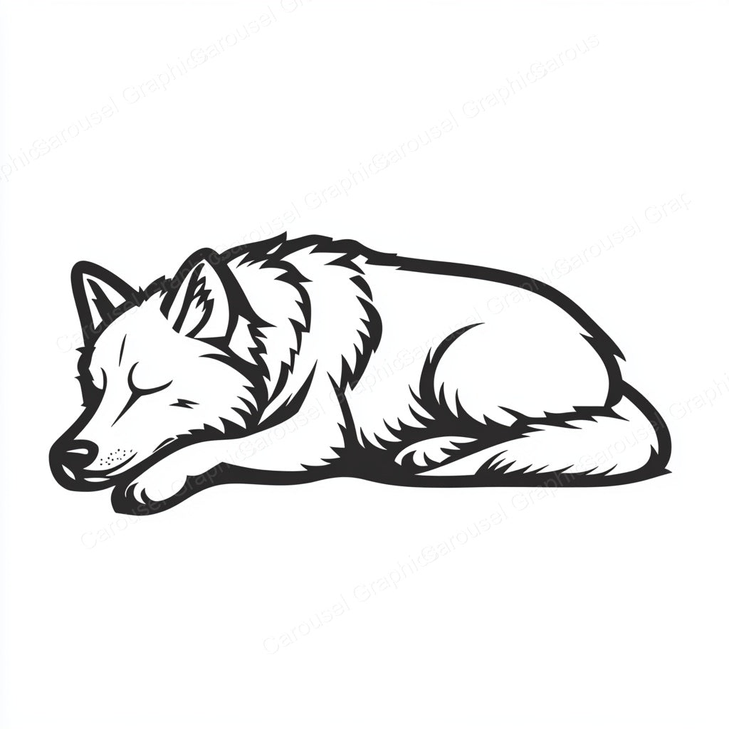 Wolf Vector Graphic preview