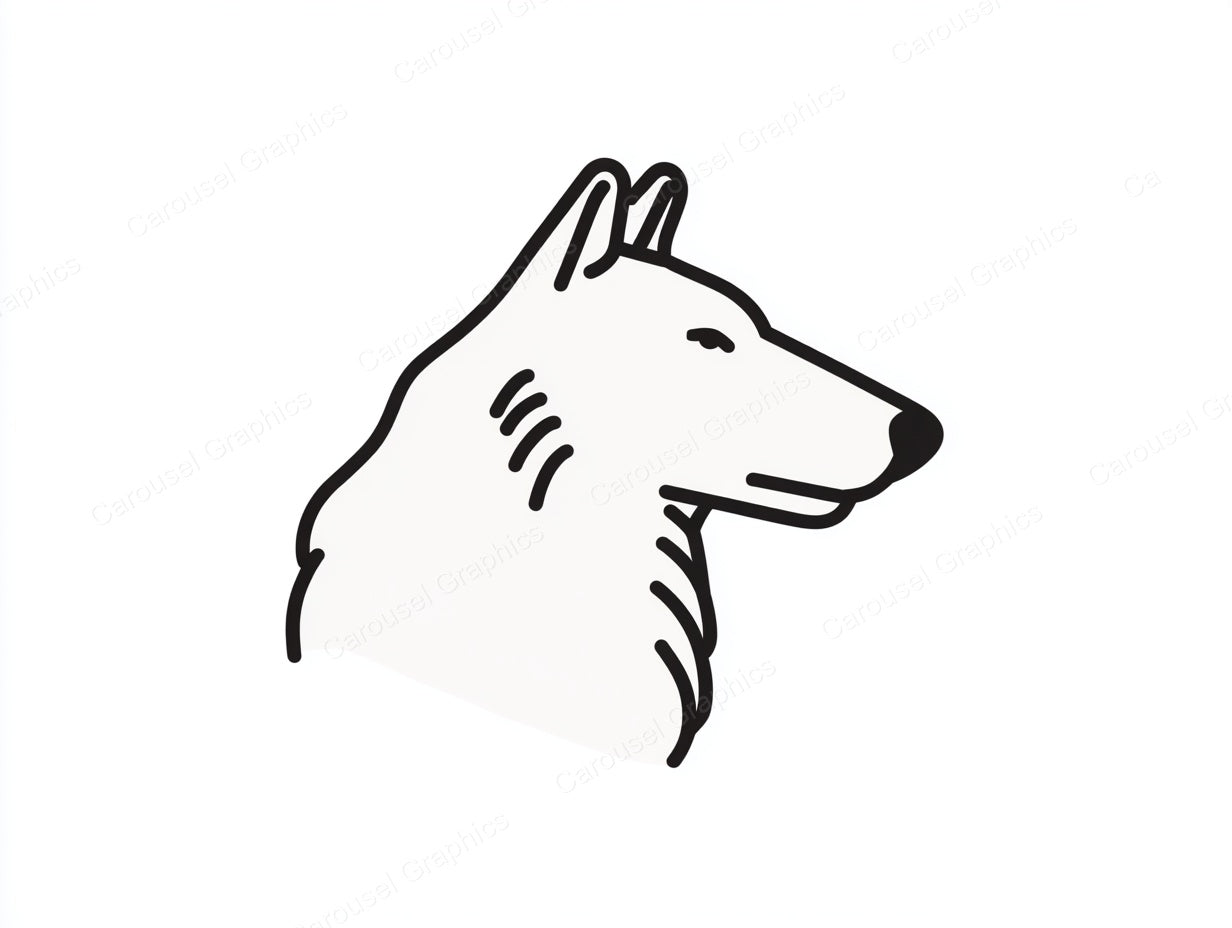 Wolf Vector Graphic preview