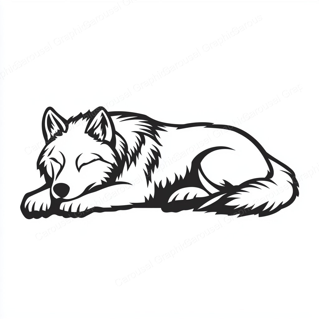 Wolf Vector Graphic preview
