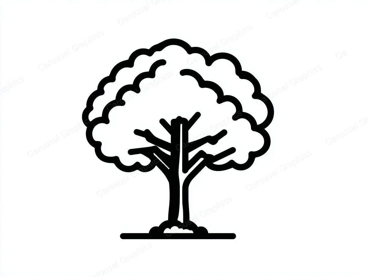 Tree Vector Graphic preview