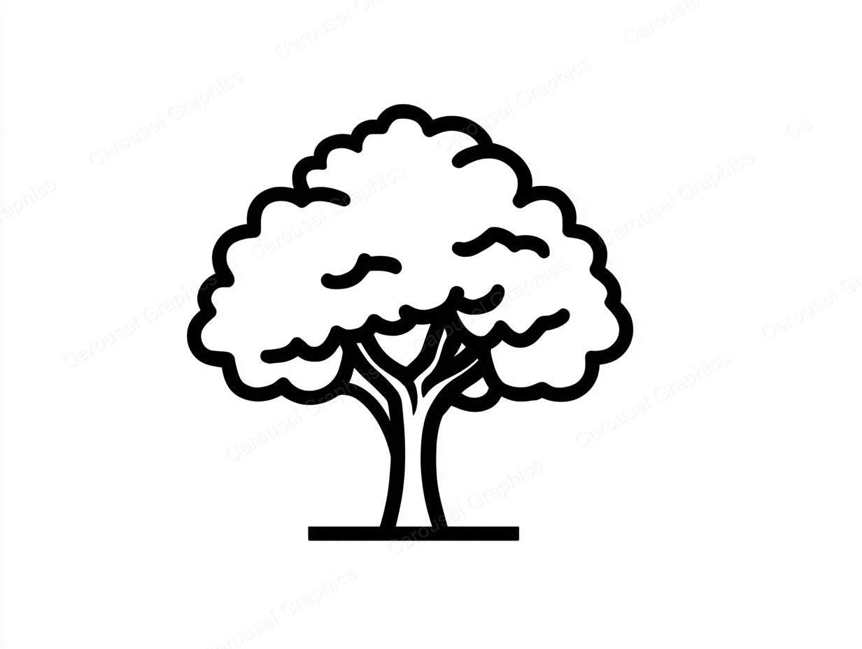 Tree Vector Graphic preview