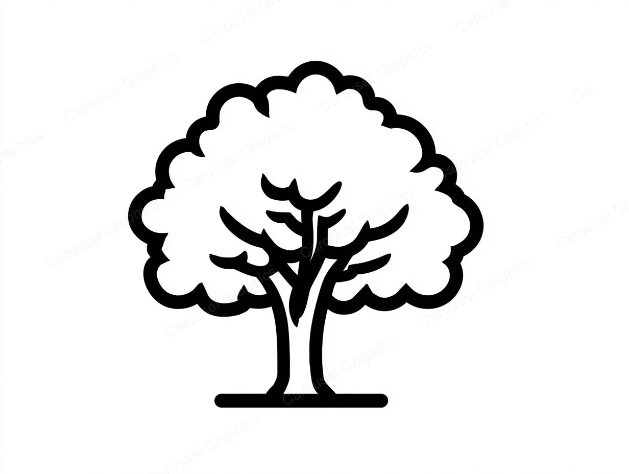 Tree Vector Graphic preview