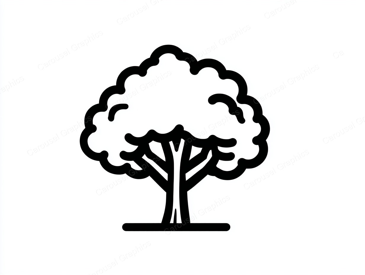 Tree Vector Graphic preview