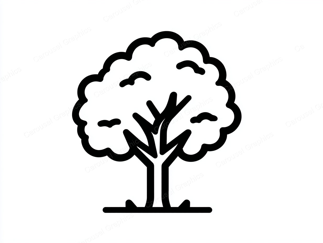 Tree Vector Graphic preview