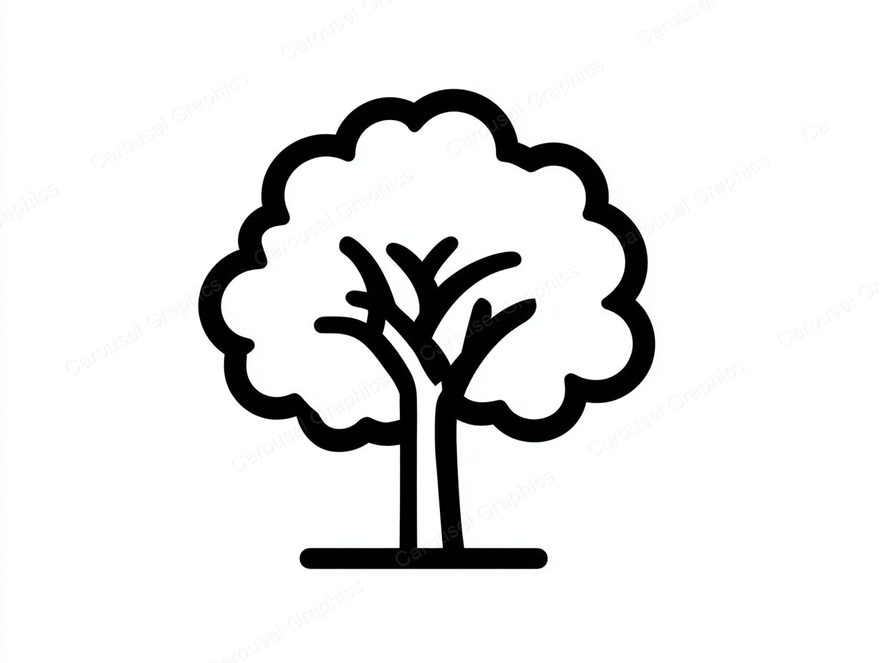 Tree Vector Graphic preview
