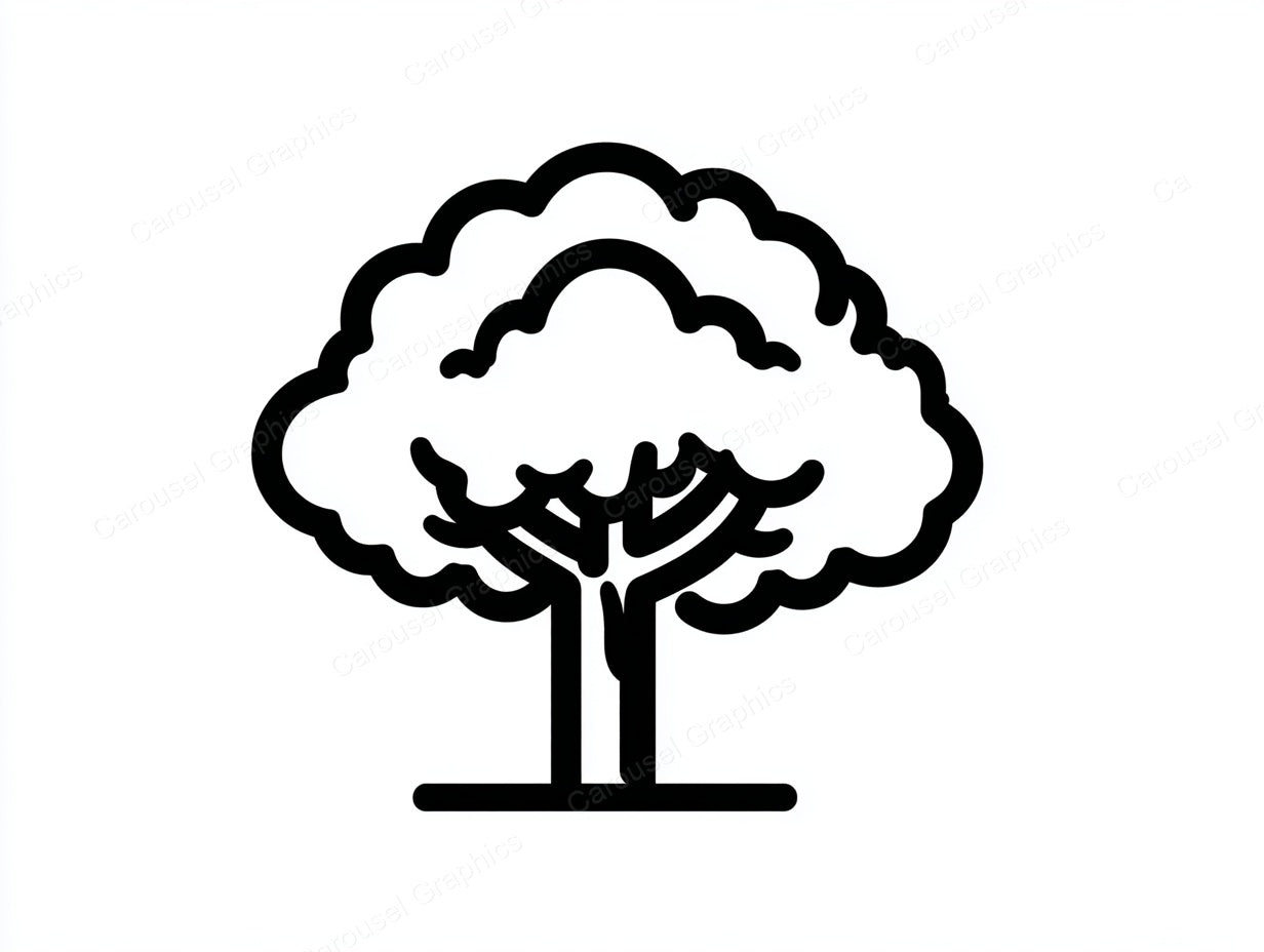 Tree Vector Graphic preview