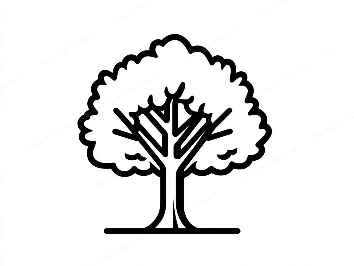 Tree Vector Graphic preview