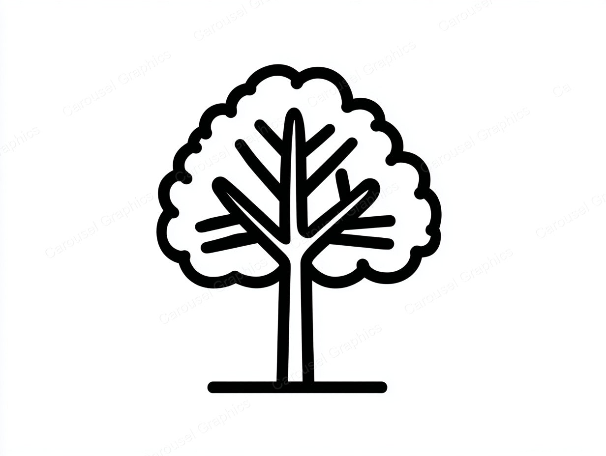 Tree Vector Graphic preview