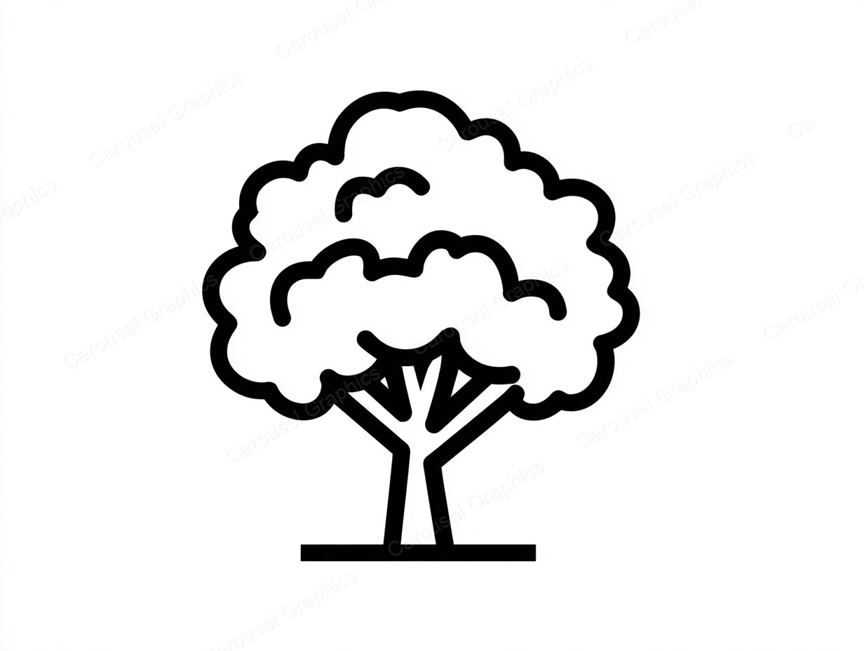 Tree Vector Graphic preview