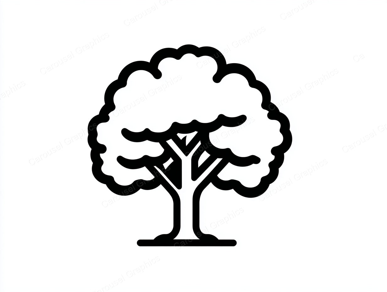 Tree Vector Graphic preview