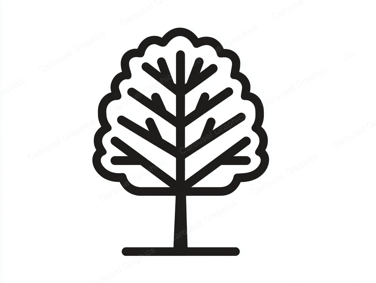 Tree Vector Graphic preview