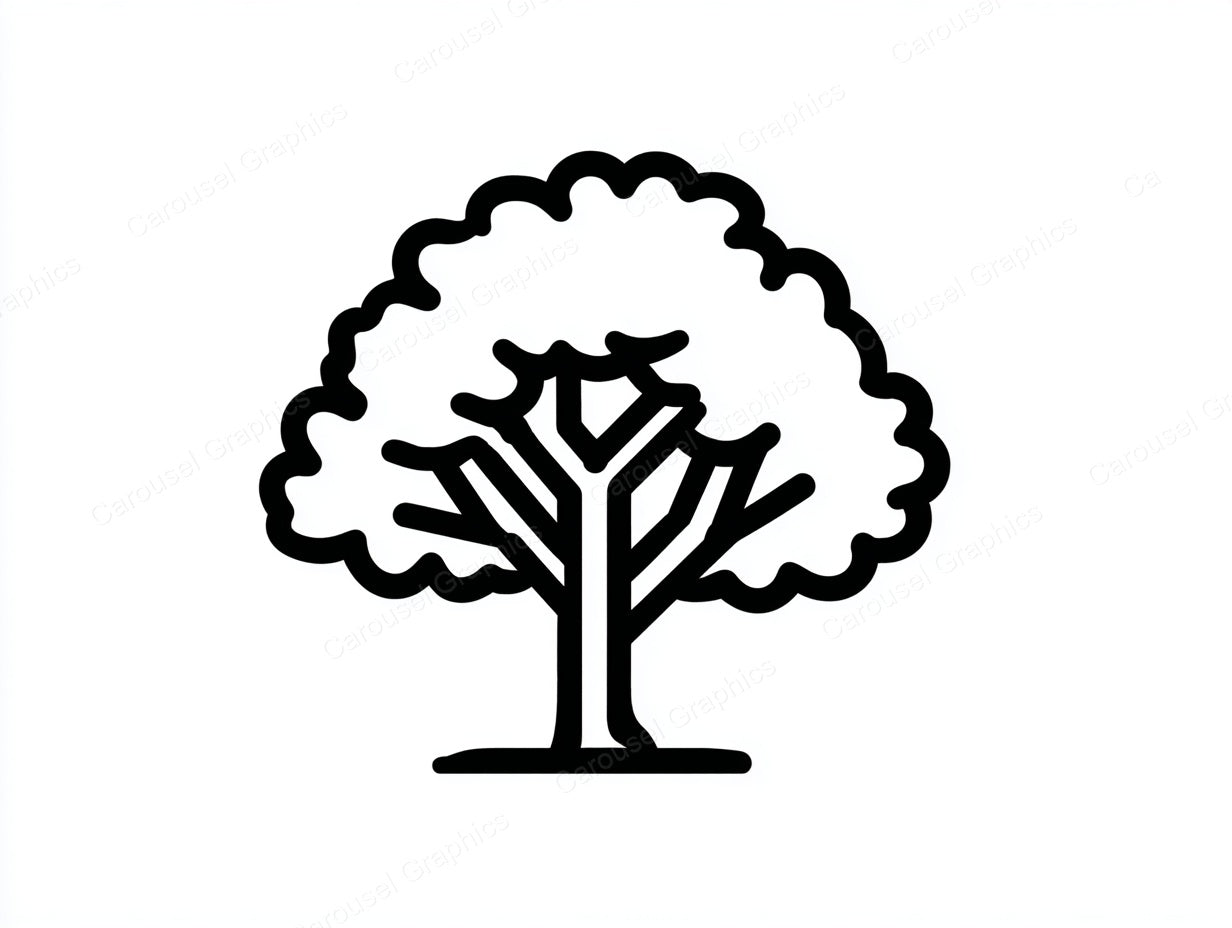 Tree Vector Graphic preview