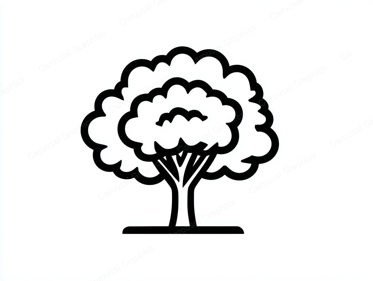 Tree Vector Graphic preview