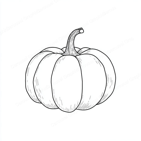 Pumpkin Vector Graphic preview