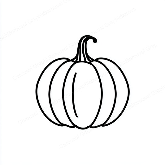 Pumpkin Vector Graphic preview