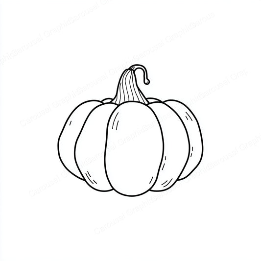 Pumpkin Vector Graphic preview