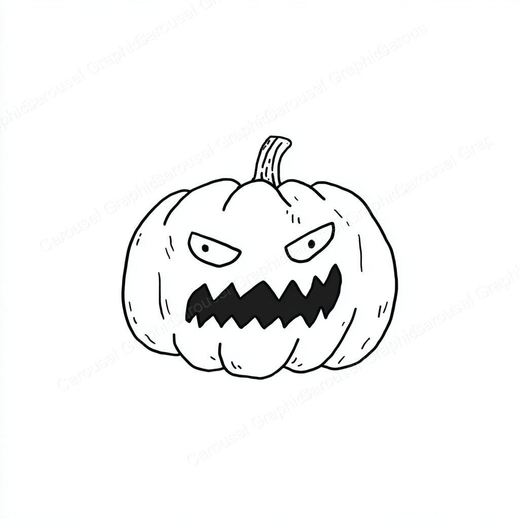 Jack-O-Lantern Vector Graphic preview