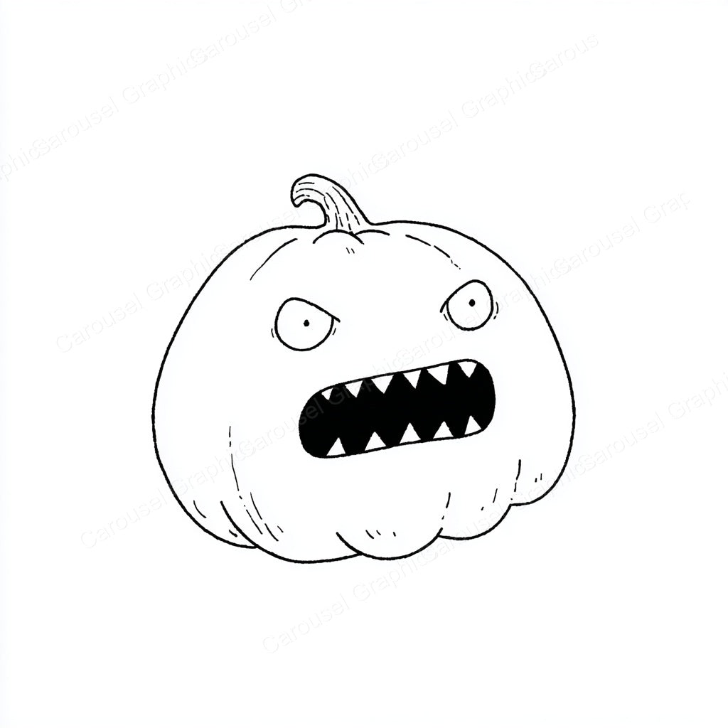 Jack-O-Lantern Vector Graphic preview